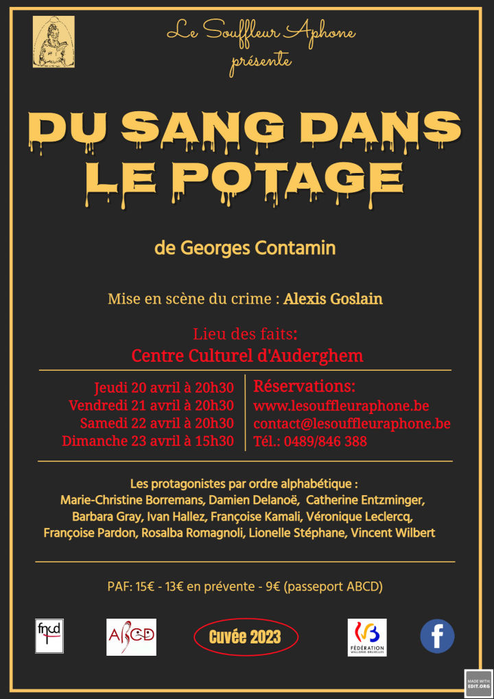 Du sang dans le potage