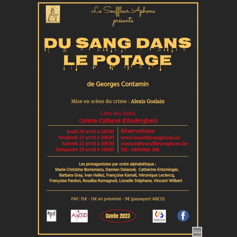Du sang dans le potage