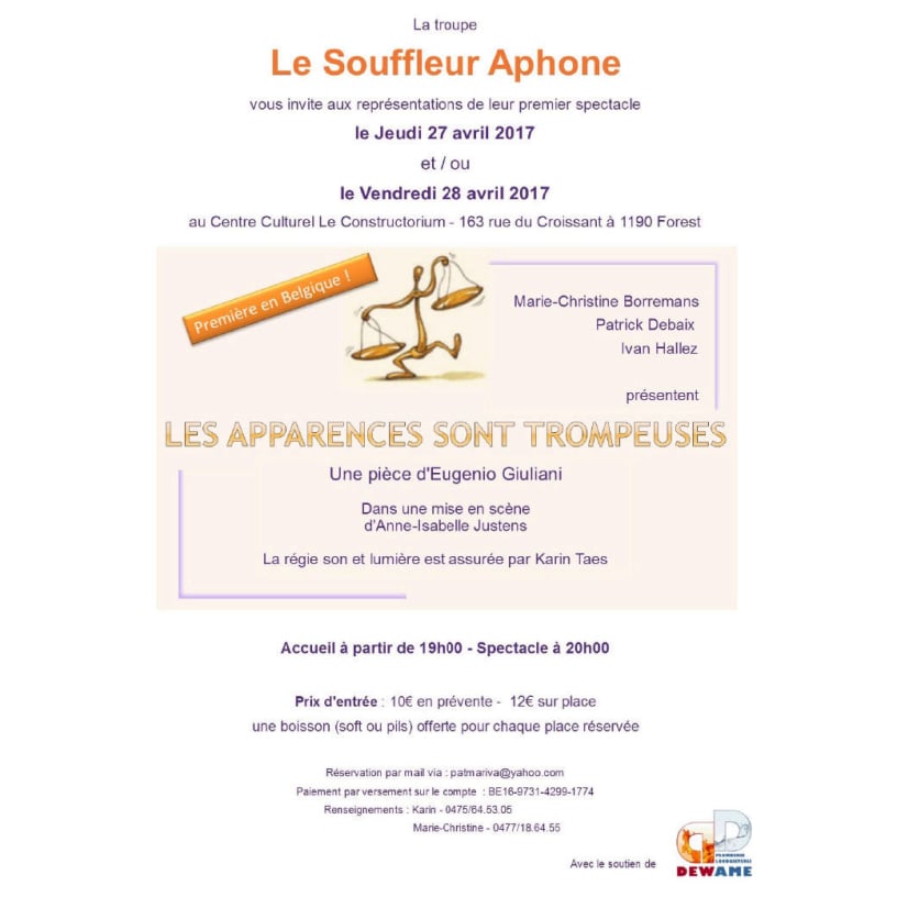 Les apparences sont trompeuses